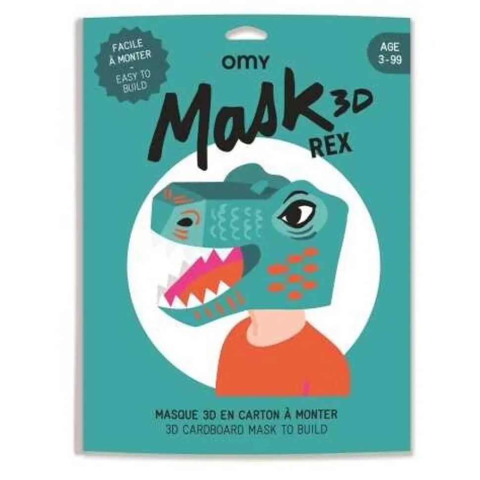 Máscara omy 3d dino