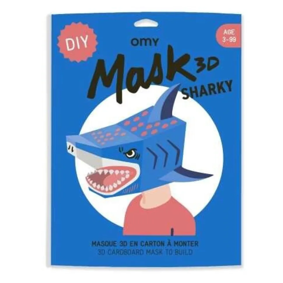 Máscara omy 3d tiburón