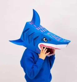Máscara omy 3d tiburón