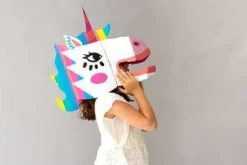 Máscara omy 3d unicornio