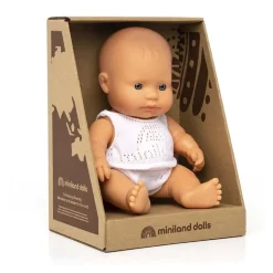 Muñeca bebe 21cm caucásica (chica)