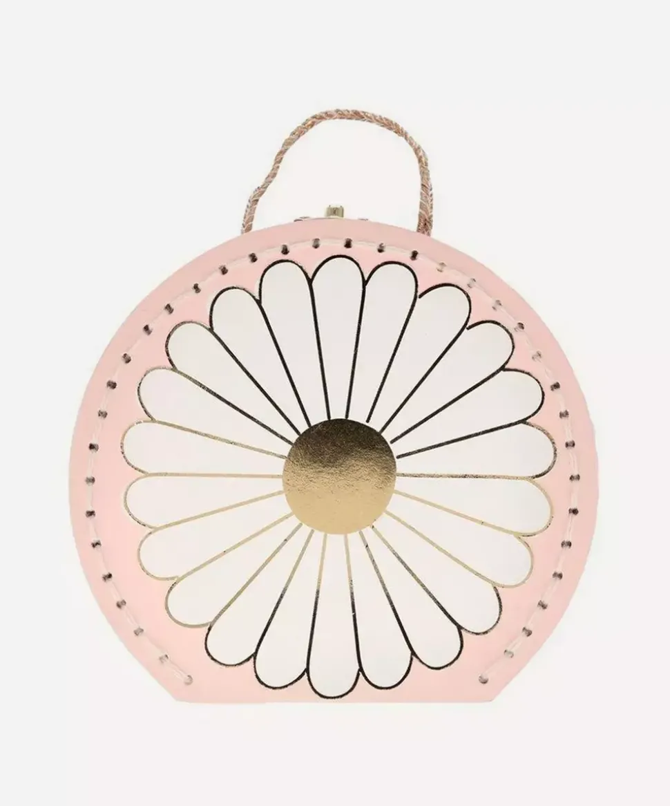 Muñeca mini maleta mariposa
