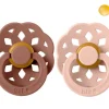 PACK CHUPETES BIBS BOHEME Woodchuck/Blush