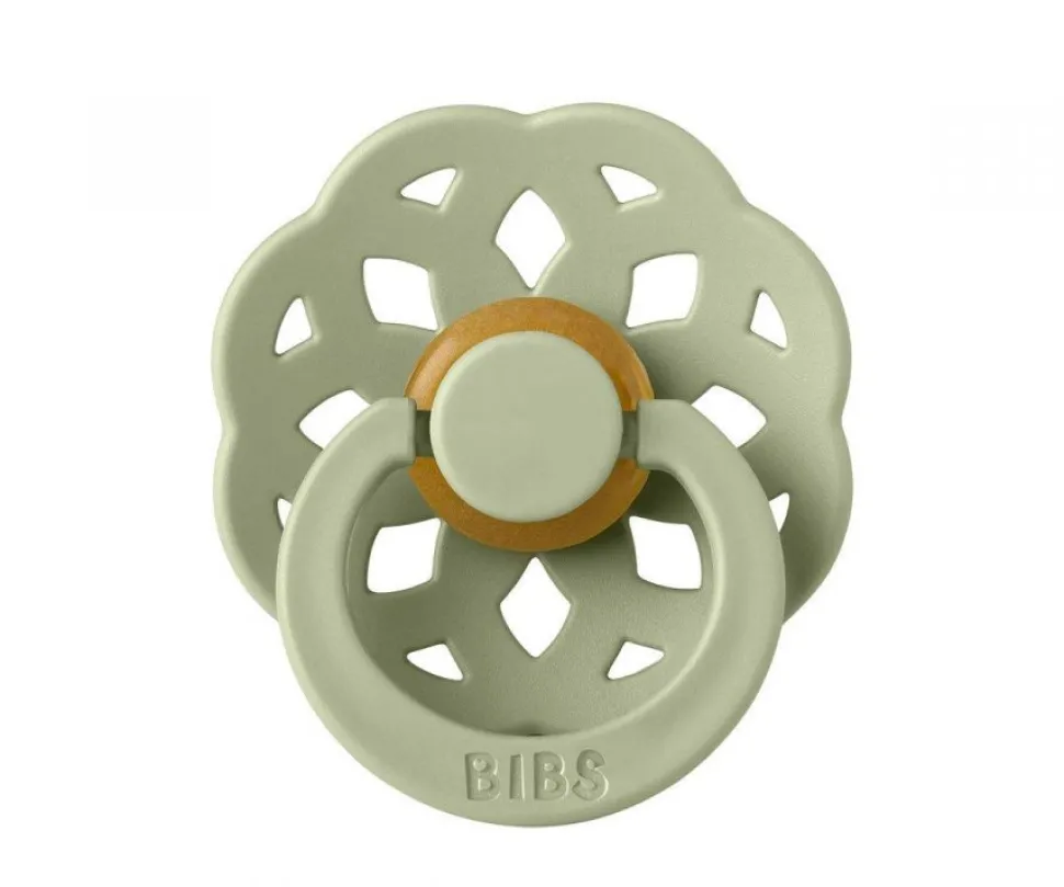 PACK CHUPETES BIBS BOHEME Ivory/Sage