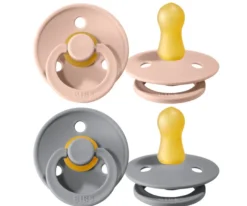 PACK CHUPETES BIBS CLOUD/BLUSH