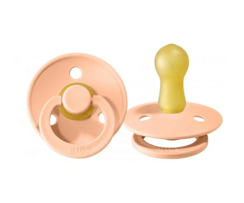 PACK CHUPETES BIBS PEACH/SHINE