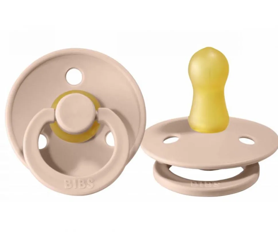 PACK CHUPETES BIBS VAINILLA/BLUSH