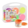 Pack de 6 pinturas de dedos flúo