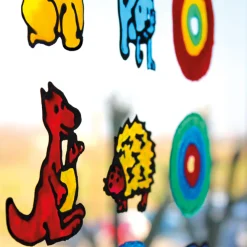 Pack de 6 pinturas para la ventana
