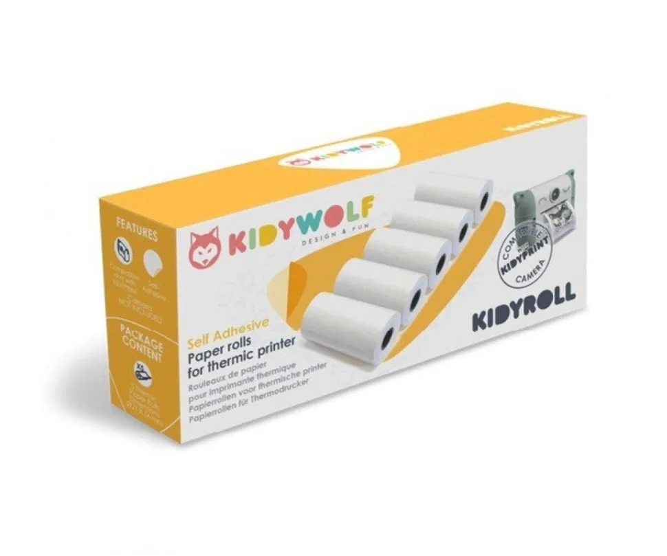 Papel adhesivo Kidyroll 5 rollos