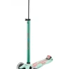 Patinete maxi micro deluxe led menta
