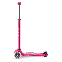 Patinete maxi micro deluxe led rosa