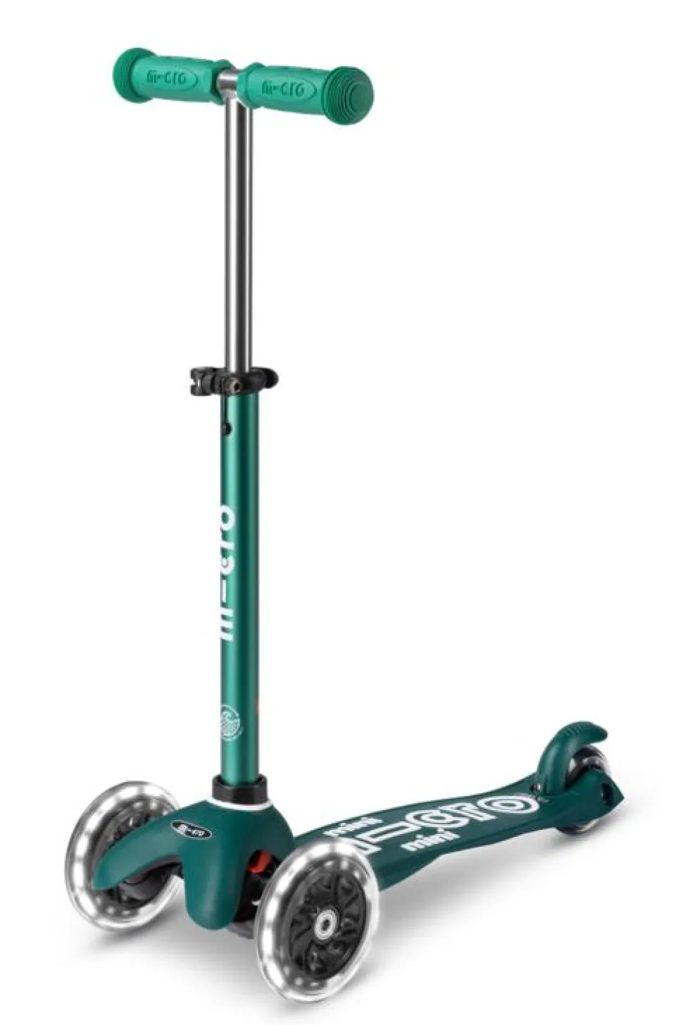 Patinete mini micro deluxe eco led verde
