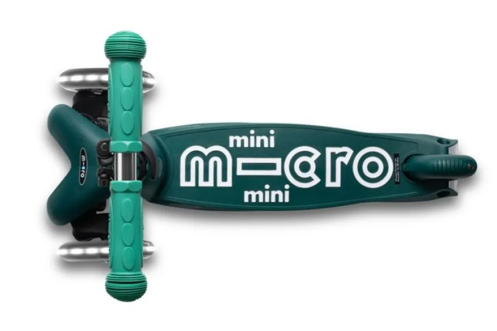 Patinete mini micro deluxe eco led verde