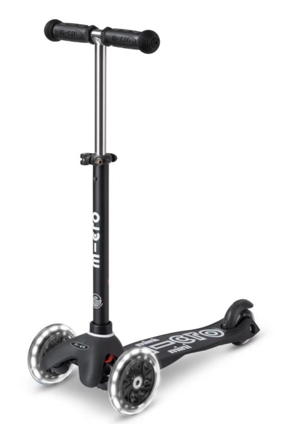 Patinete mini micro deluxe eco led negro