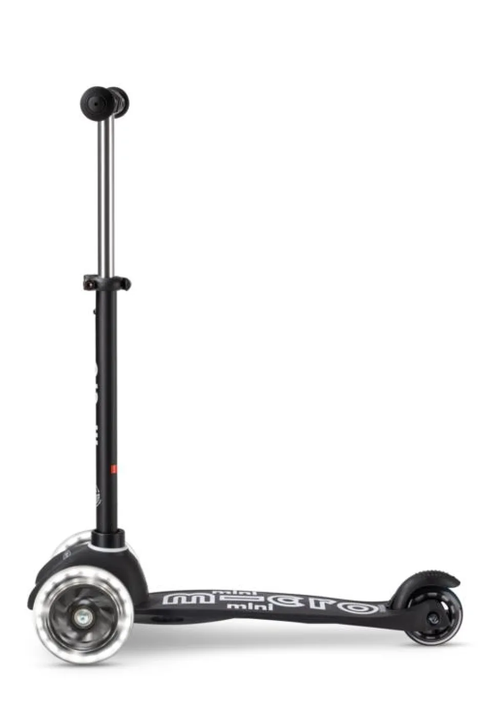 Patinete mini micro deluxe eco led negro
