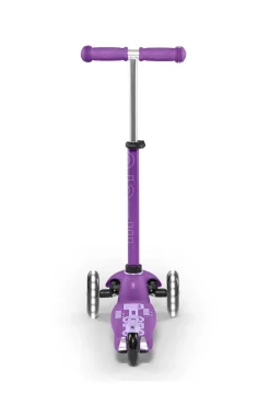 Patinete mini micro deluxe led lila