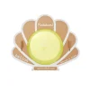 pelota concha amarilla 20 cm