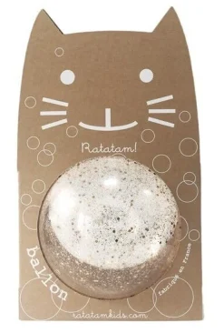 Pelota gato cobre burbujas 15cm