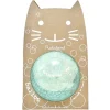 Pelota gato verde burbujas 15cm