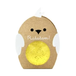 pelota pajaro saltarina oro 42mm