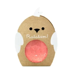 pelota pajaro saltarina rosa 42mm