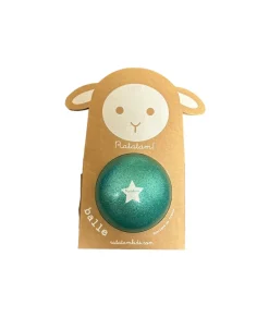 Pelota oveja verde glitter 10cm