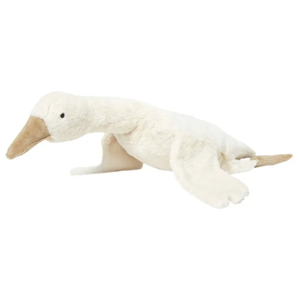 Peluche apego ganso blanco pequeño