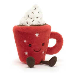 Peluche chocolate caliente