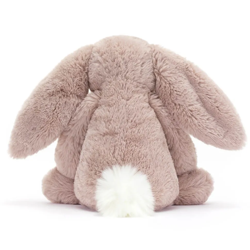 Peluche conejo luxe rosa mediano