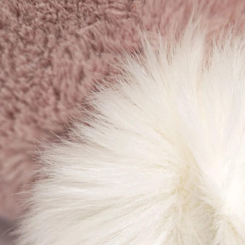 Peluche conejo luxe rosa mediano