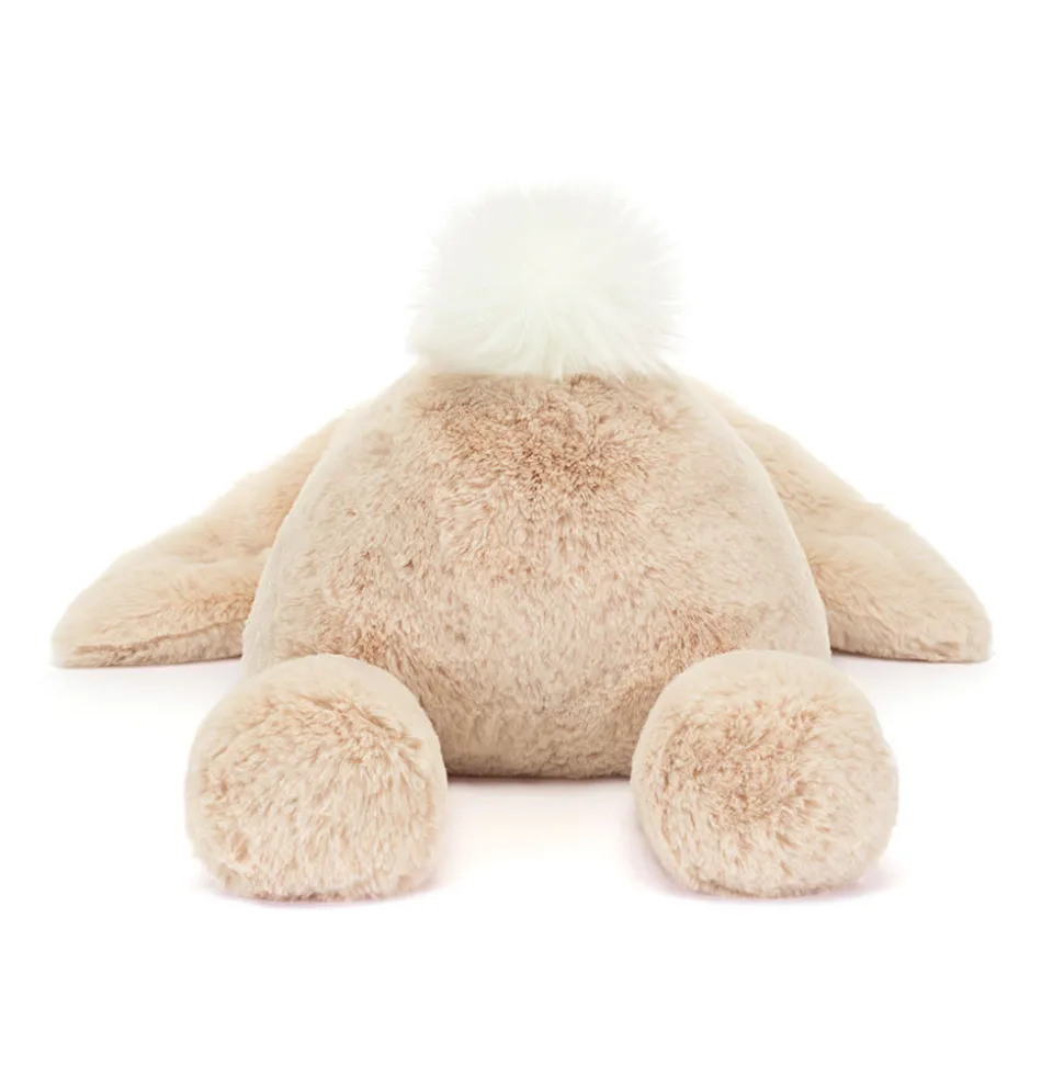 Peluche conejo manchado grande