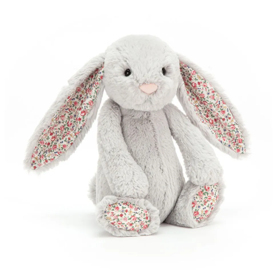 Peluche conejo silver blossom medium