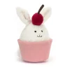 Peluche cupcake de conejito