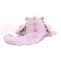 Peluche dragón lavanda grande