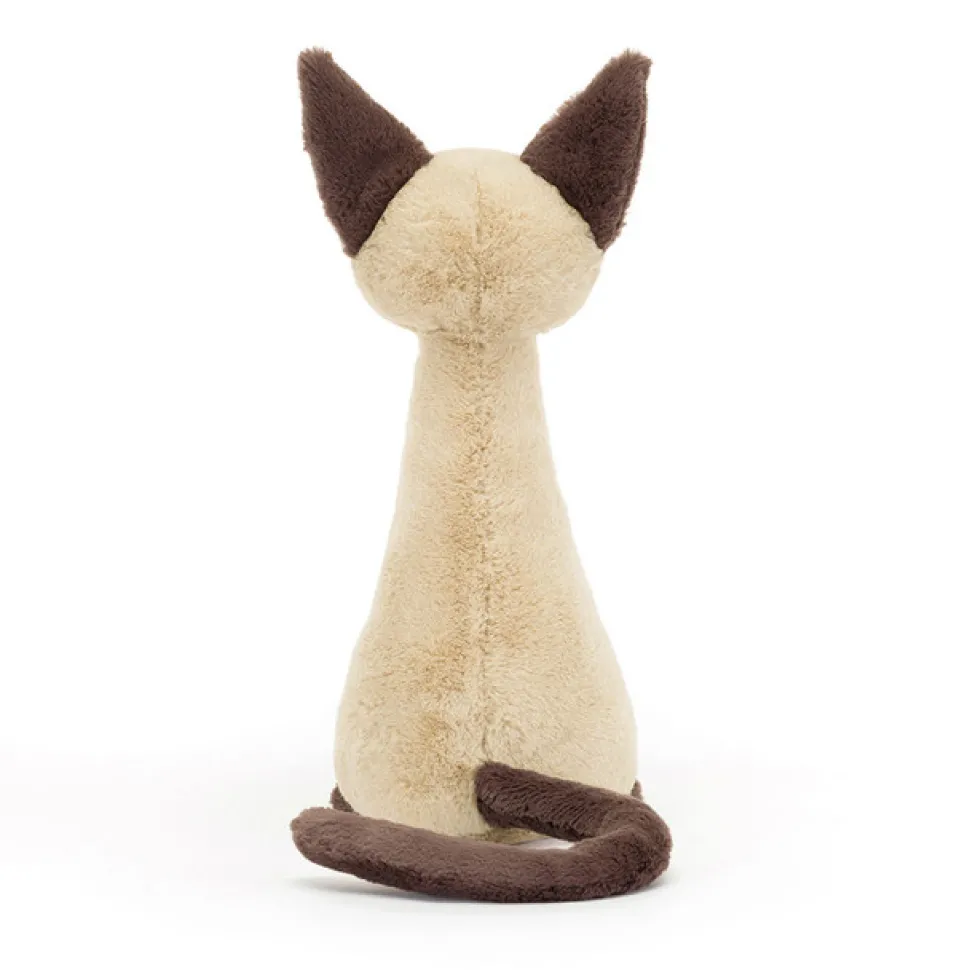 Peluche gato siamés