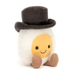 Peluche huevo cocido novio