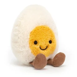 Peluche huevo feliz