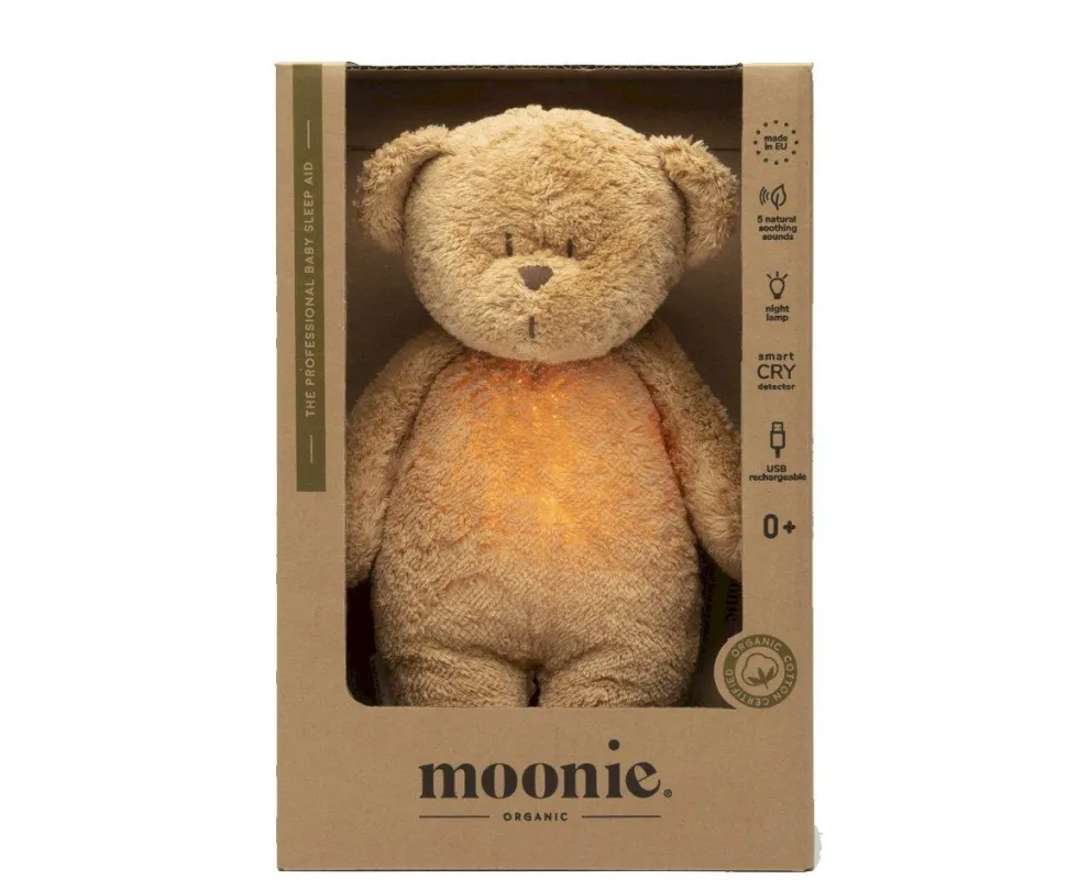 Peluche Oso con Luz y Sonido Moonie 2.0 Capuccino
