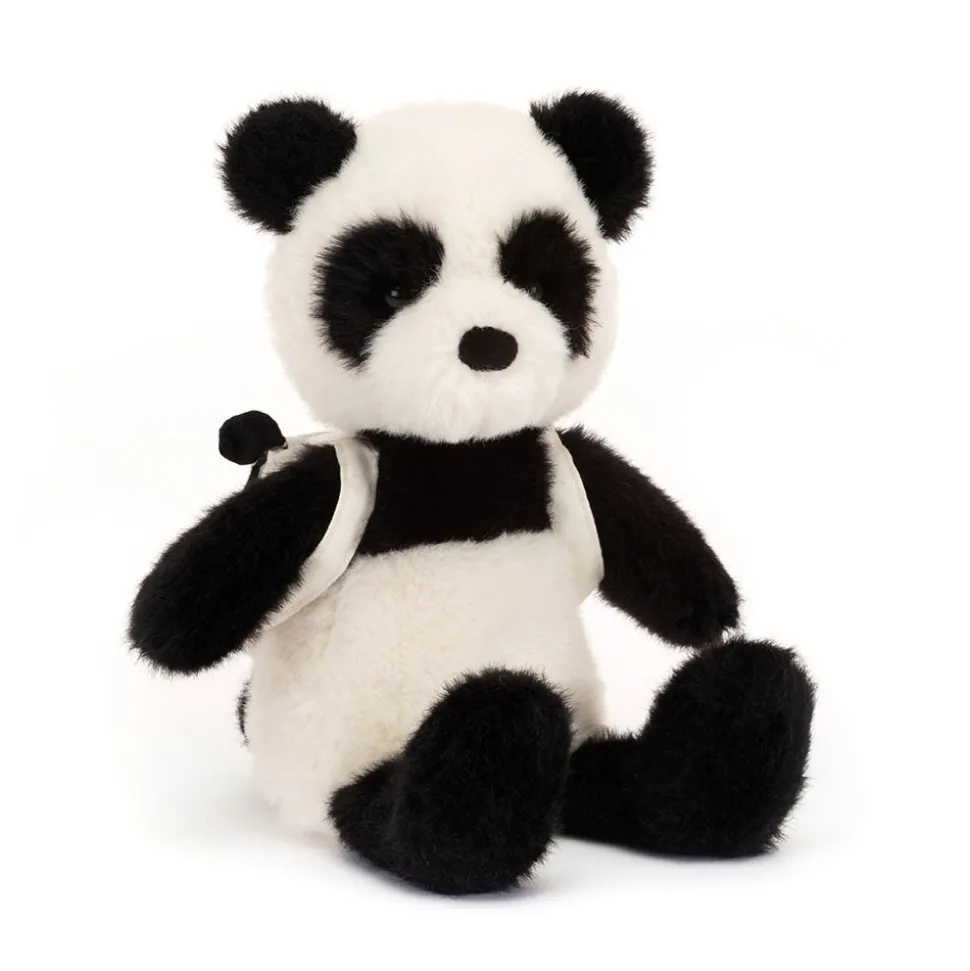 Peluche panda con mochila
