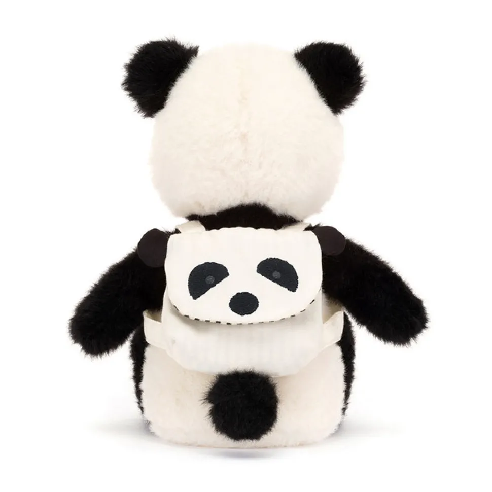 Peluche panda con mochila