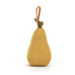 Peluche pera festiva colgante