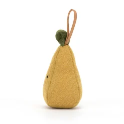 Peluche pera festiva colgante