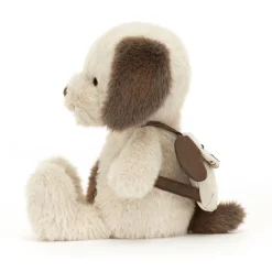 Peluche perrito con mochila