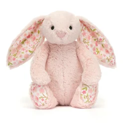 Peluche conejo con flores rubor Cherry mediano