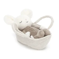 Peluche cunita ratoncito