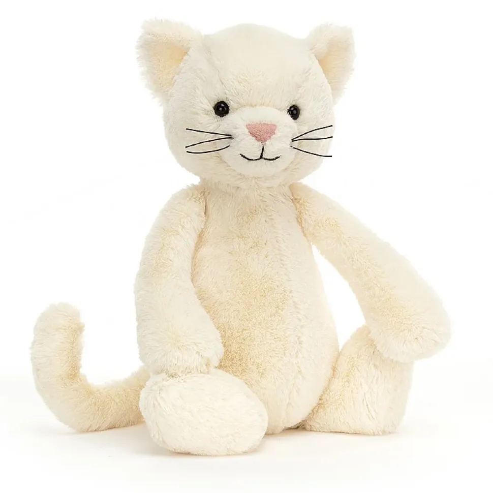 Peluche gatito blanco