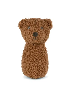 Peluche oso Bernie sonajero en caja de regalo marrón
