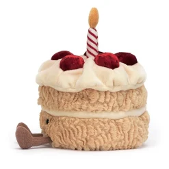 peluche pastel de cumpleaños