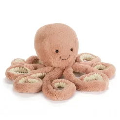 Peluche pulpo little rosa